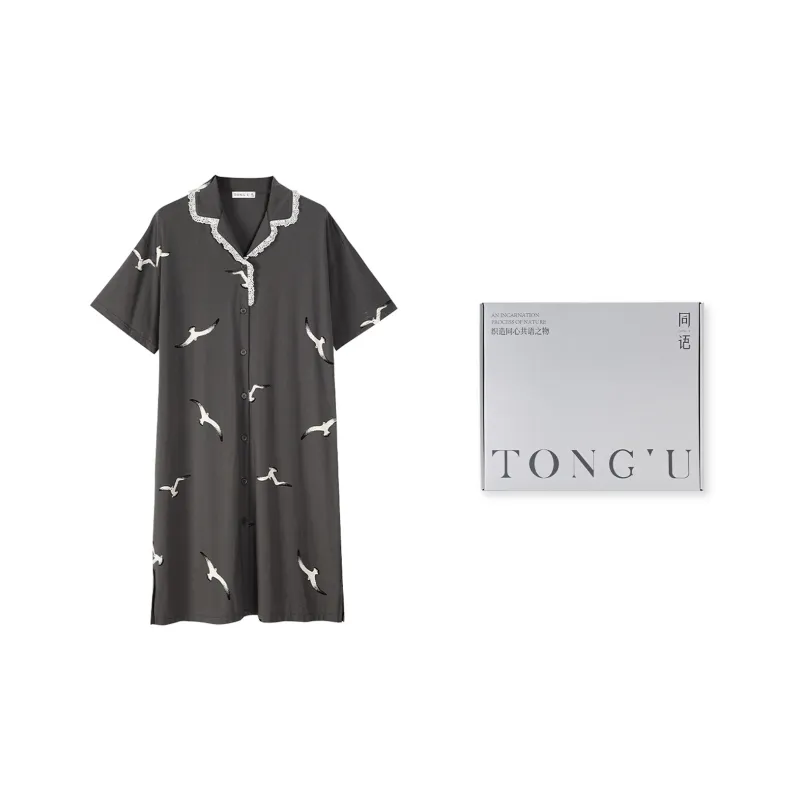 Same Language Women's Nightgowns-0