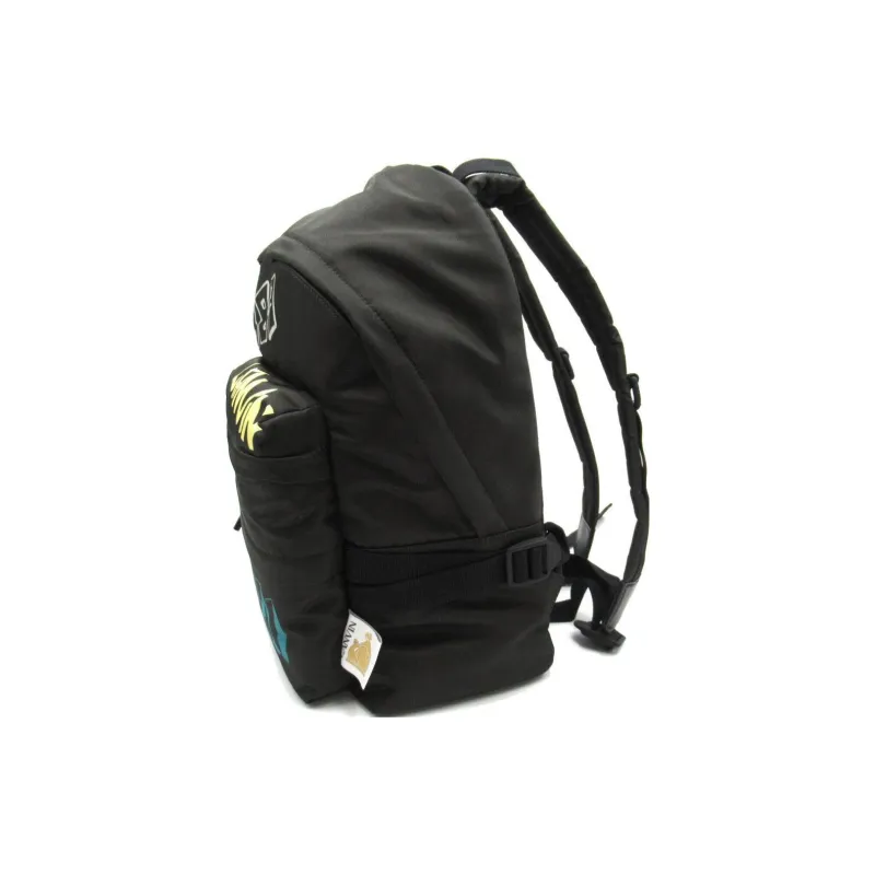 Lanvin Polyamide Backpack Men's Black-3