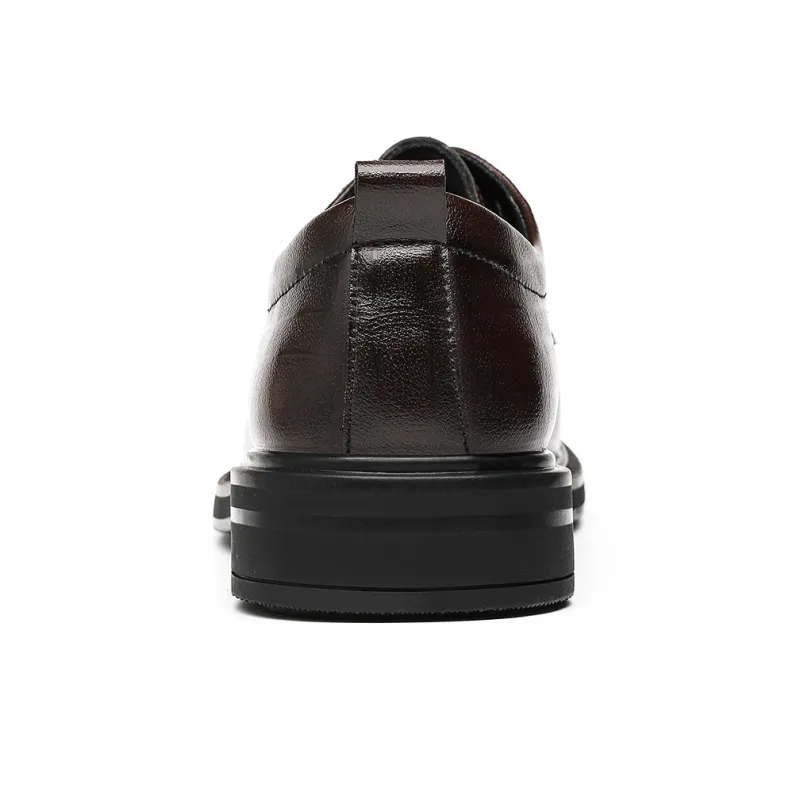 CHINT Dress Shoes Men Low Top Black-7