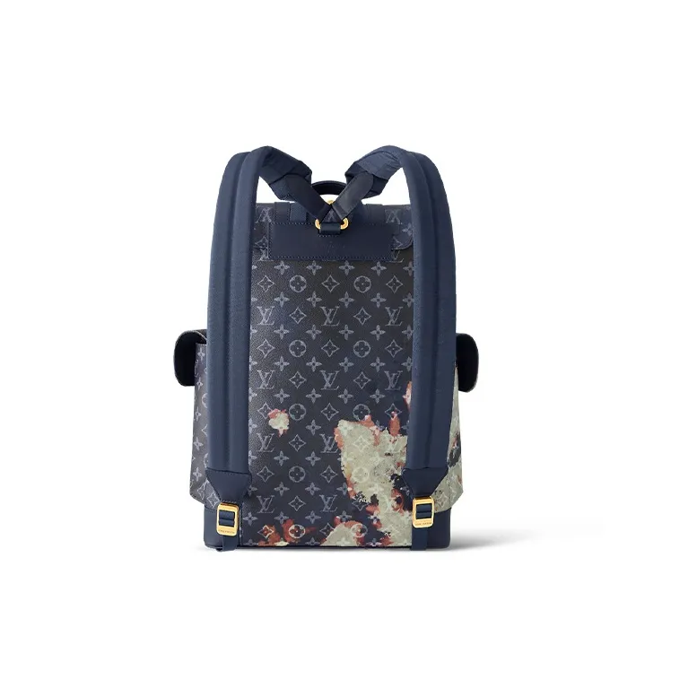 LOUIS VUITTON Christopher Mm Ink Blue-2