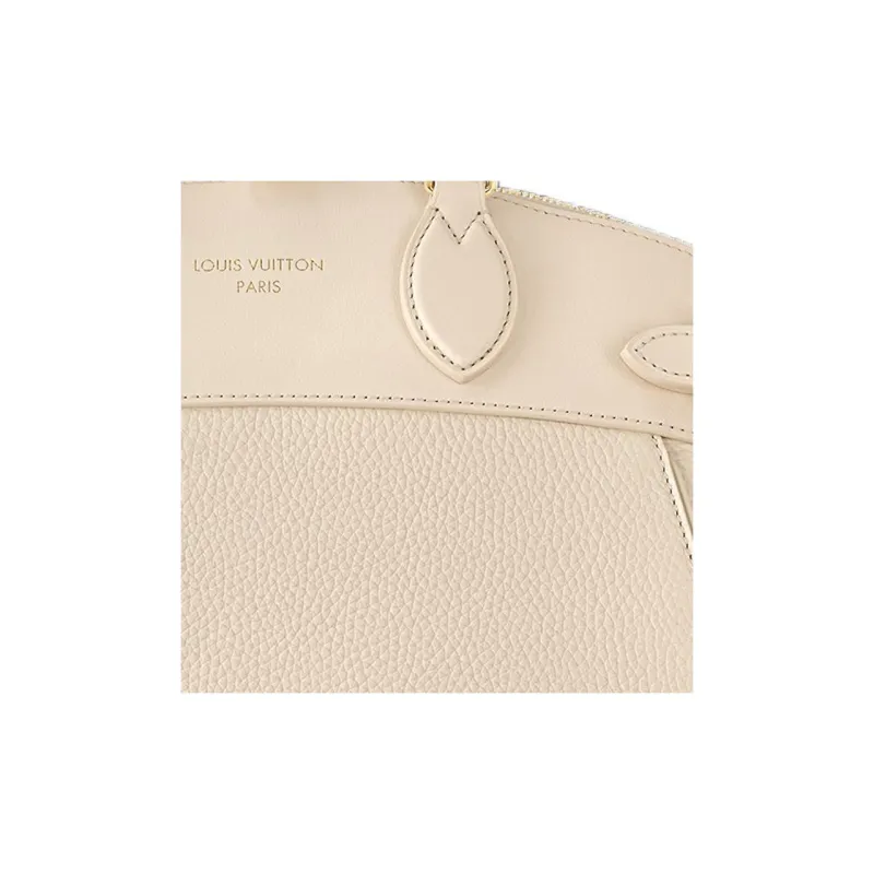 LOUIS VUITTON Cow Leather Shoulder Bag Crossbody Bag Handbag Regular Women's White-4