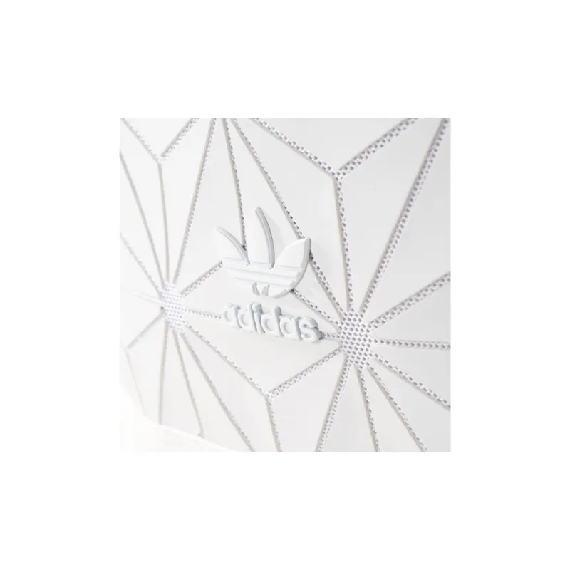 Adidas Originals Issey Miyake Collaboration Polyester Dual Strap Backpack Regular Unisex Pure White-3