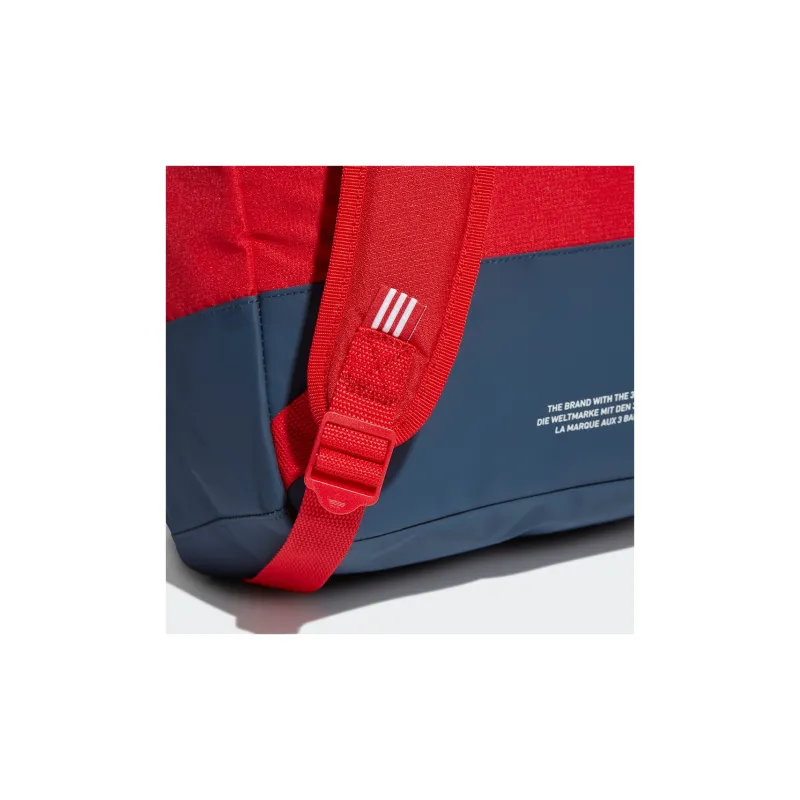 Adidas Originals Polyester Backpack Unisex Light Scarlet-4