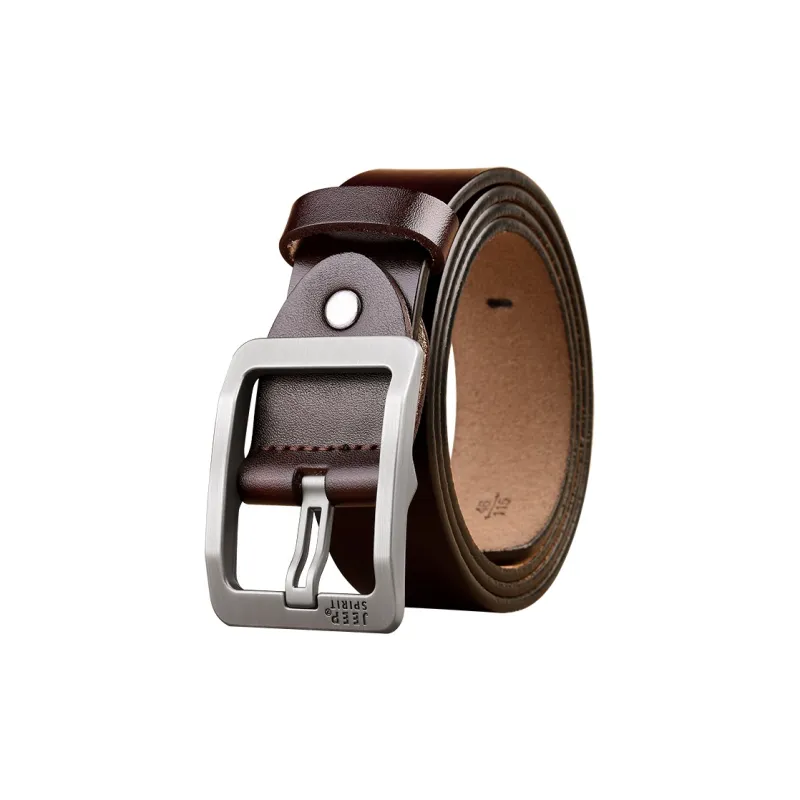 JEEP SPIRIT Leather Belts Men-4