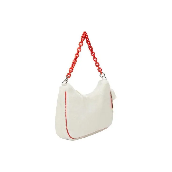 LiNing Chinese Culture Series Fabric Crossbody Bag Shoulder Bag Women's White-4