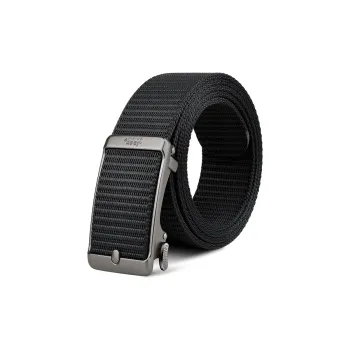 JEEP SPIRIT Automatic Buckle No-Tooth Dad Gift Father's Box Korean Style Casual Belt Men's Width: 3.5cm