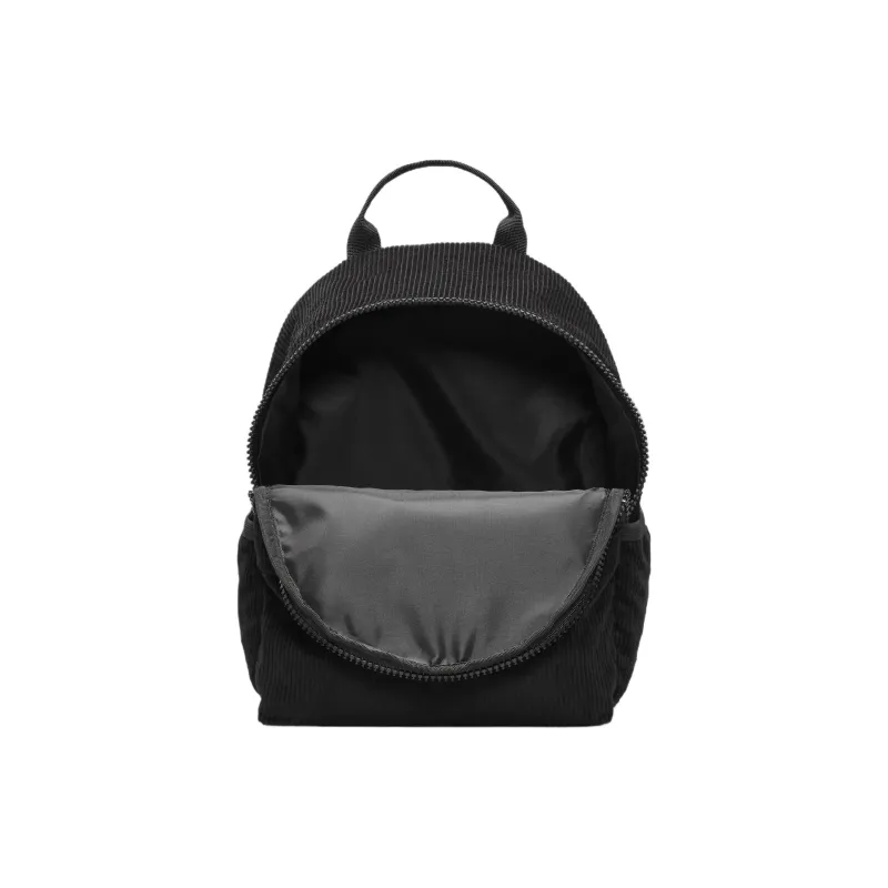 Jordan Cotton Corduroy Fabric Backpack Mini Men's Black-3