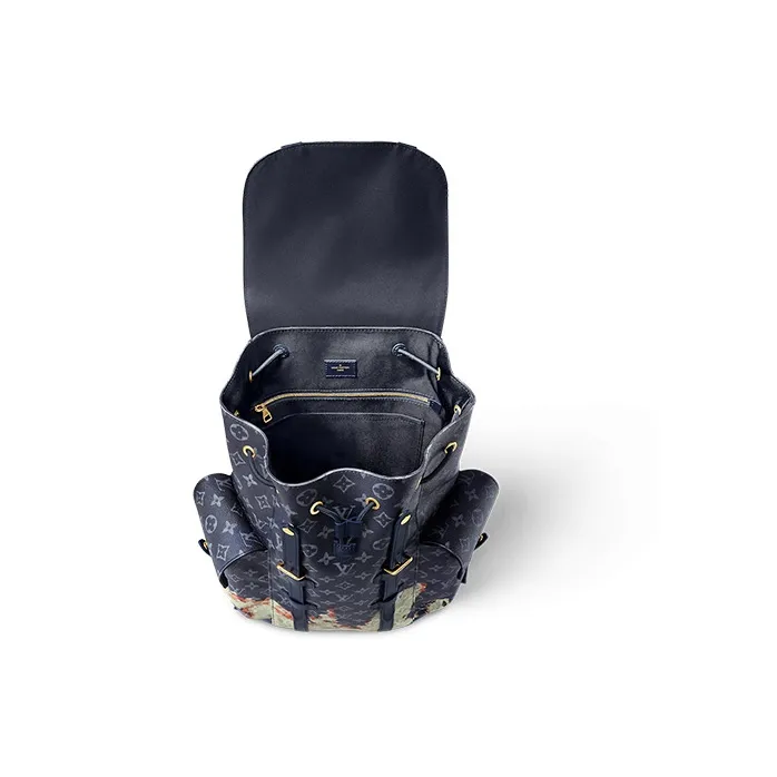 LOUIS VUITTON Christopher Mm Ink Blue-3