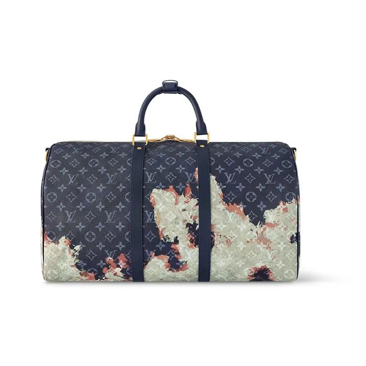 LOUIS VUITTON Keepall Bandouliere 50 Monogram Bleach-2