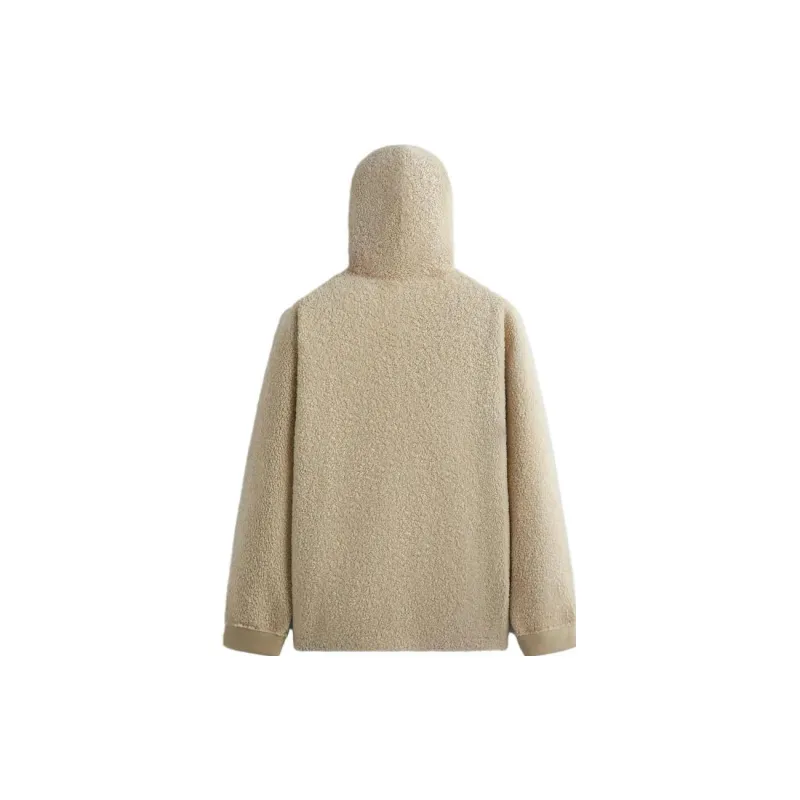 KITH Ryer Hooded Shearling Jacket-1