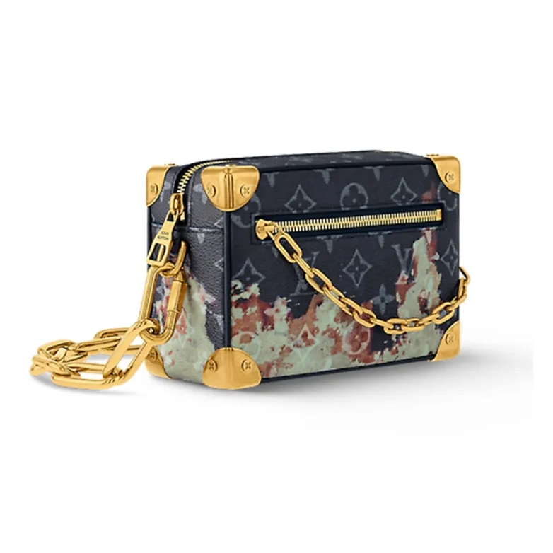 LOUIS VUITTON Mini Soft Trunk Ink Blue-1