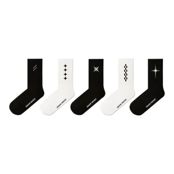 Duanmei Women's Mid Calf Socks