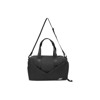 Skechers Water Repellent Fabric Handbag Shoulder Bag Crossbody Bag Regular Unisex Carbon Black