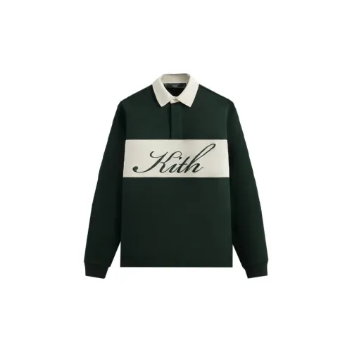 KITH FW23 Polo Shirts Unisex Green