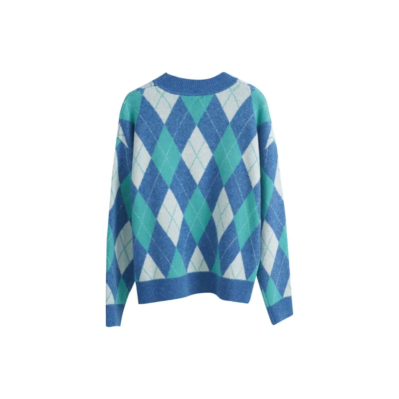 Olrain Sweaters Women's Blue-1