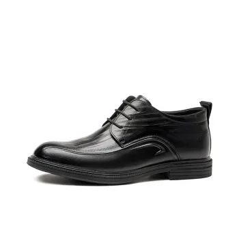 Spider King Dress Shoes Men Mid Top Black