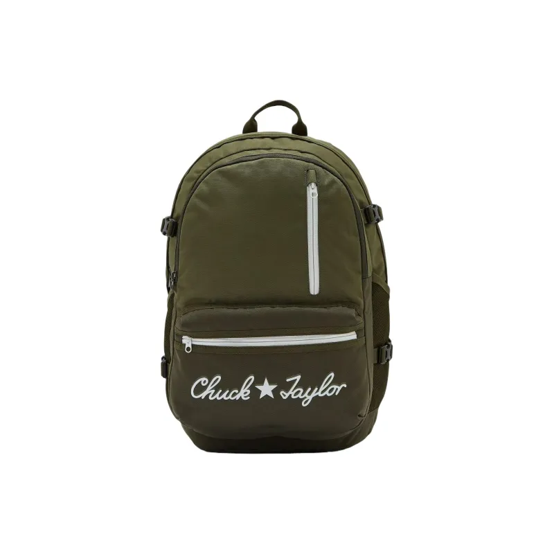 Converse Straight Edge Polyester Laptop Backpack Regular Unisex Green-2
