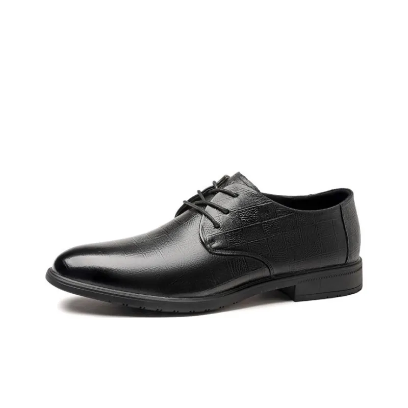 Spider King Dress Shoes Men's Black-0