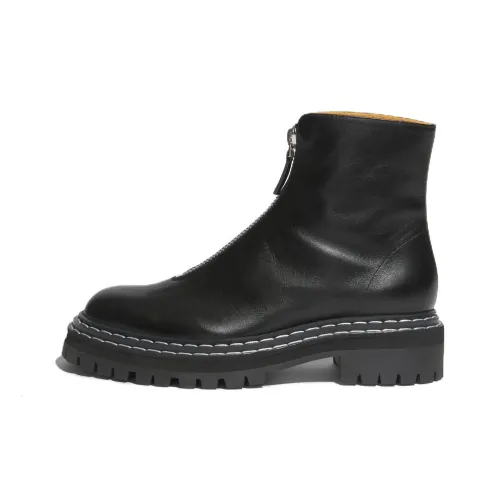 PROENZA SCHOULER Zip-up Lug-sole Boots