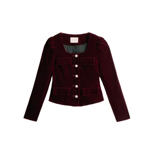 OBBLIGATO Jackets Women's Burgundy