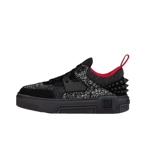 CL LUBOTING Low Top Skateboard Shoes Men's Black