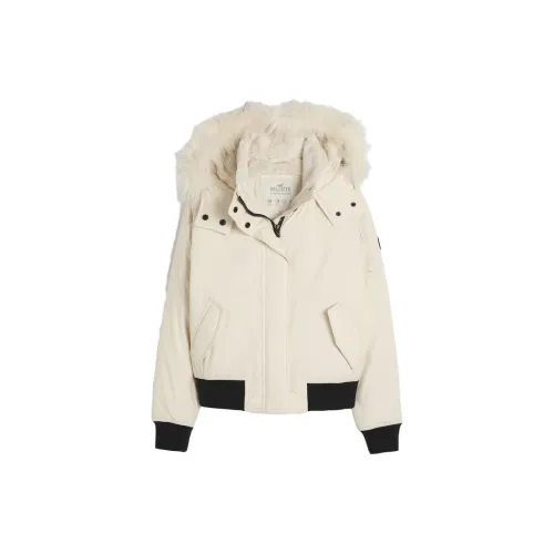 Hollister Jackets Women's Cream White