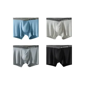 H YXIANG Underpants Men's 4 Pack
