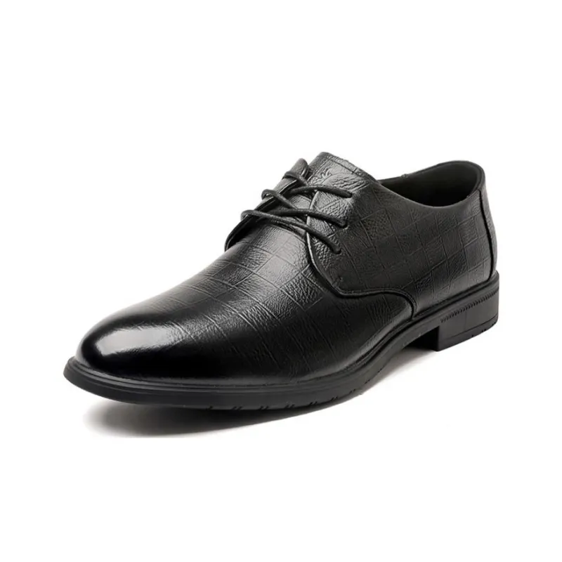 Spider King Dress Shoes Men's Black-1