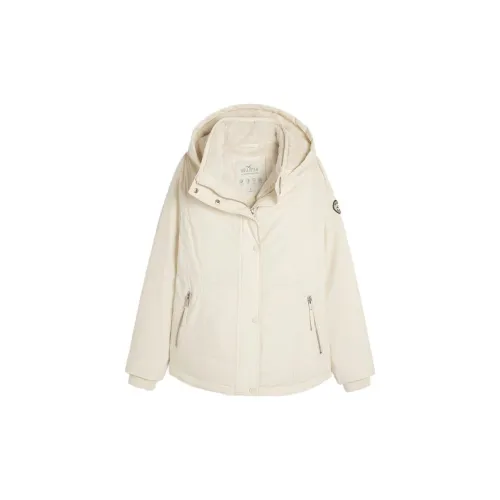 Hollister Jackets Women's Cream