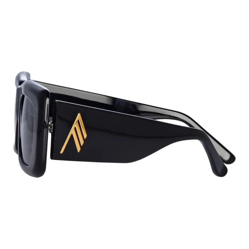 Linda Farrow X The Attico Square-Frame Sunglasses-1