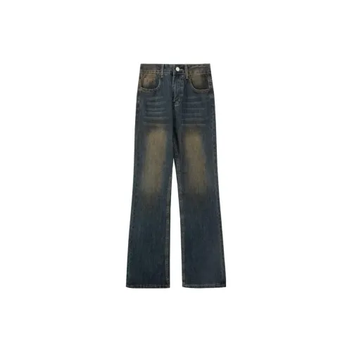 Suitable for rides Jeans Women's Dark Blue