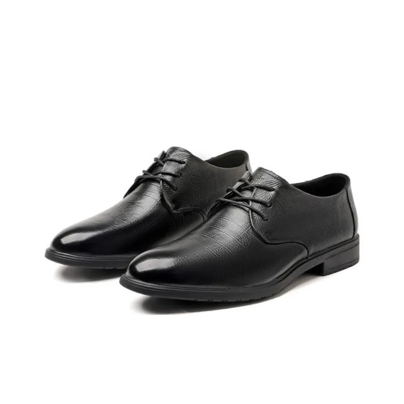 Spider King Dress Shoes Men's Black-2