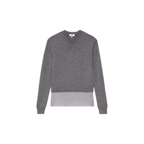 THEORY Sweaters Women's Dark Gray With Gray Accents 1QH