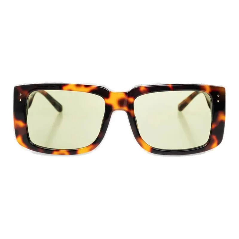 Linda Farrow Morrison Rectangle Frame Sunglasses-0