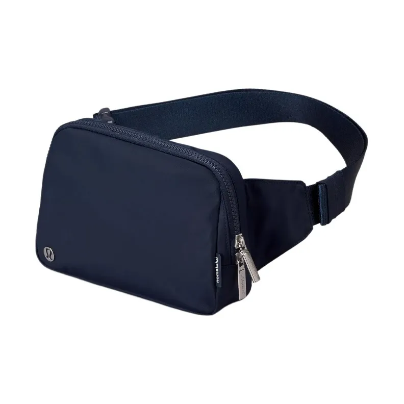 Lululemon Everywhere Nylon Fanny Pack Large Size Women's Marine Blue-2