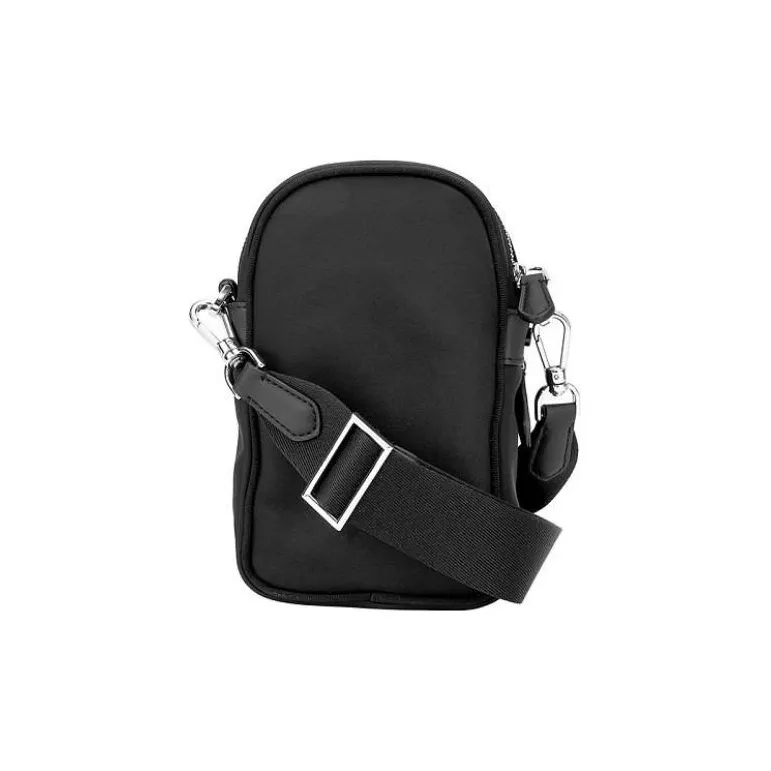 Kate Spade Sam Recycled Nylon Cell Phone Pouch Shoulder Bag Crossbody Bag Women's Black-2