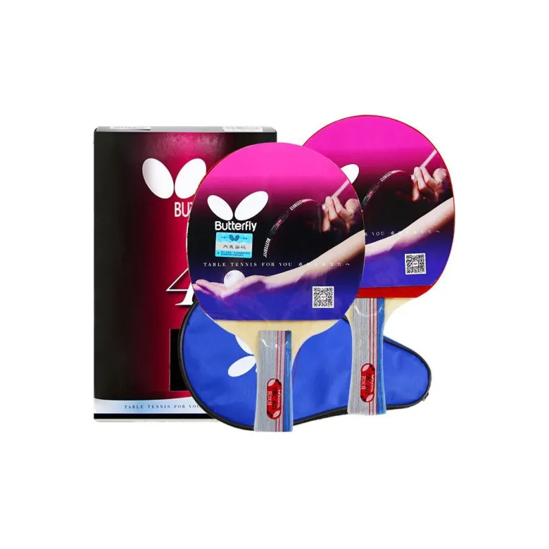 Butterfly Ping Pong Paddles Unisex All Wood Blue-0