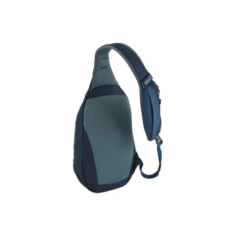 Patagonia Recycled Polyester One Shoulder Crossbody Fanny Pack Sling Bags Regular Unisex Marine Blue-4
