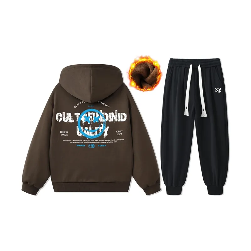 CULT OF INDIVIDUALITY Sweatshirt Set Unisex-24