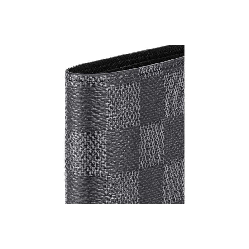 LOUIS VUITTON Multiple Canvas Coated Card Holder, Wallet Regular Men's Gray Ink-4