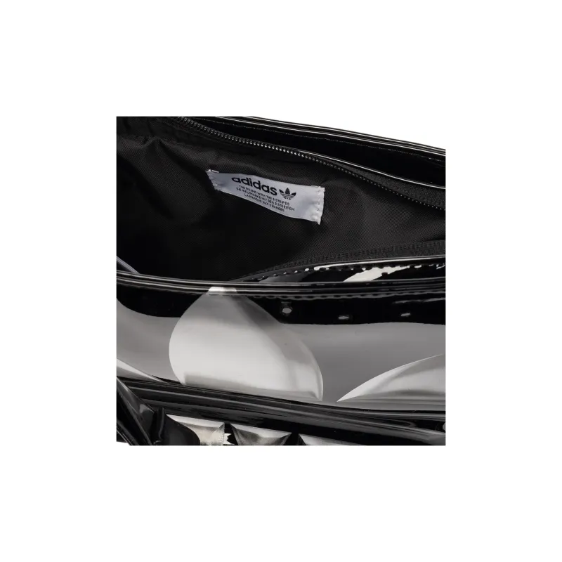 Adidas Originals Polyurethane Leather Handbag Mini Unisex Black-4