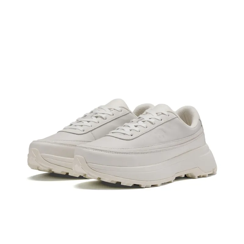 DESCENTE MODERN STYLE Breathable Low Top Casual Shoes Women's White-1