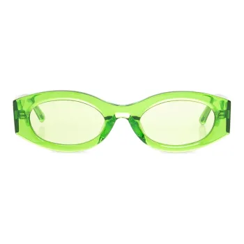 Linda Farrow Berta Oval Sunglasses