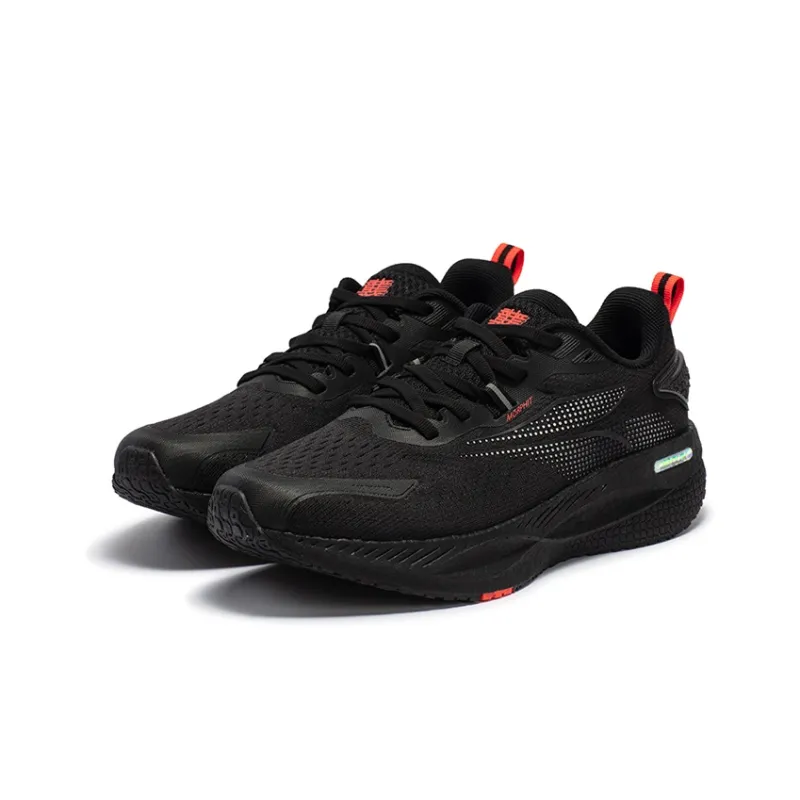 361° Speed Boost CQT Cushioning Anti Slip Wear Resistant Breathability Low Top Running Shoes Men's Black-2