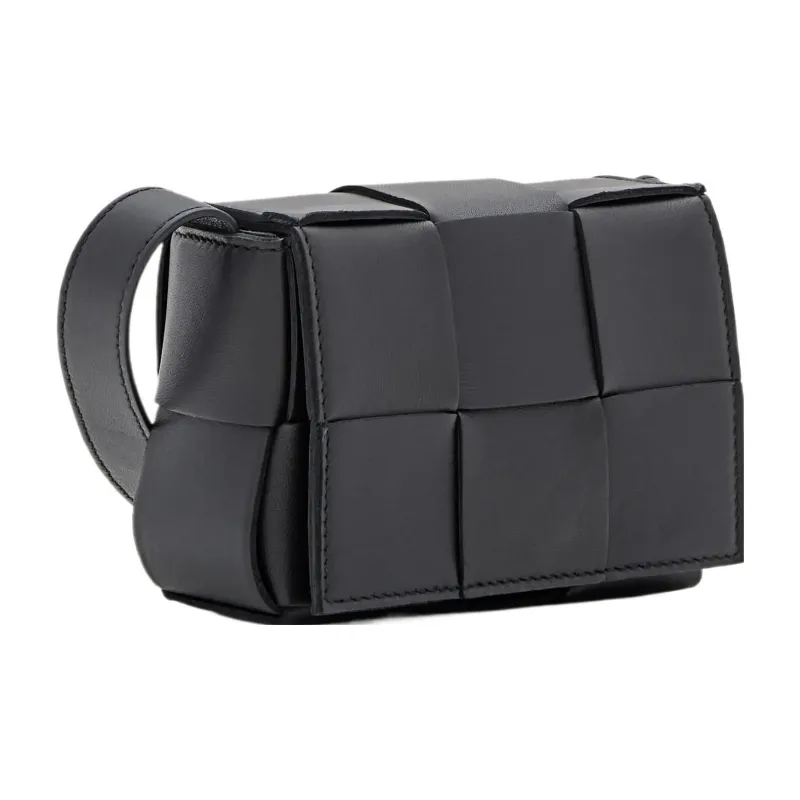 Bottega Veneta Intreccio Cassette Mini Crossbody Bag-4