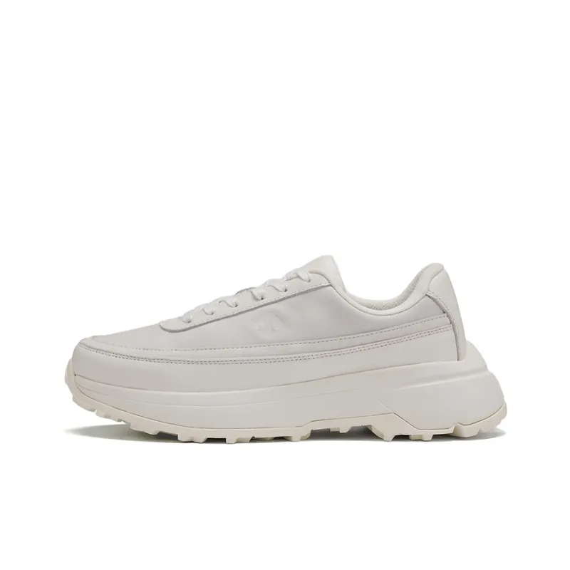 DESCENTE MODERN STYLE Breathable Low Top Casual Shoes Women's White-0