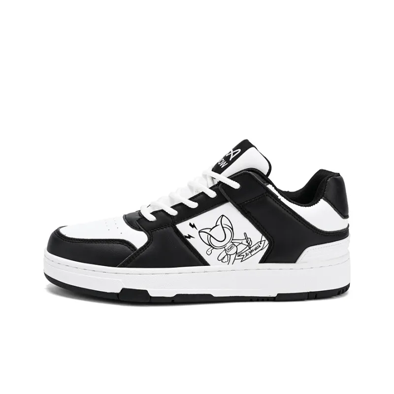 MIIOW Trend Party Series Lightweight Wear-Resistant And Slip-Resistant Low-Top Skateboard Shoes Unisex-0