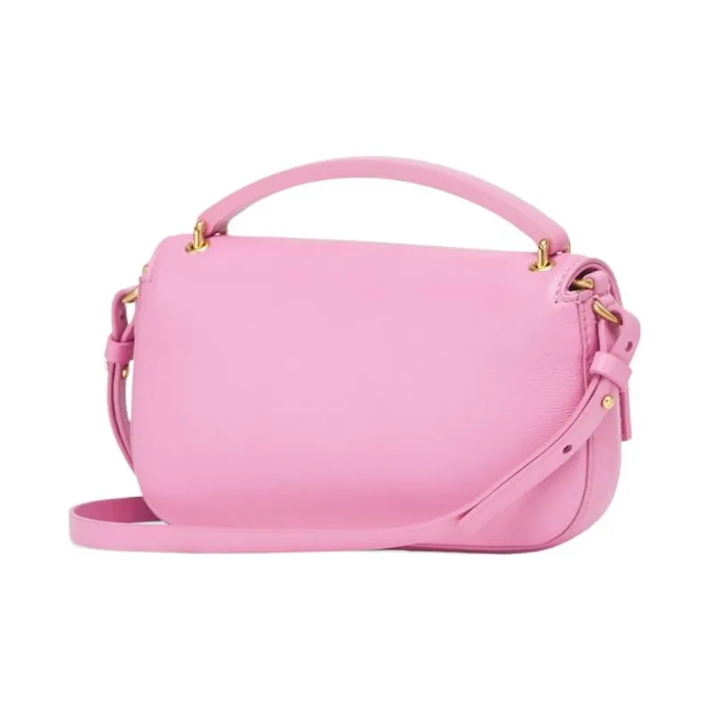 FENDI Baguette Nappa Leather Clutch One Shoulder Crossbody Cell Phone Pouch Regular Women's Pink-1