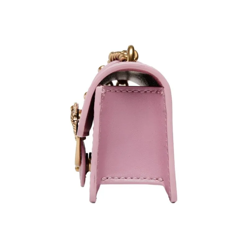 PINKO Love Icon Leather Shoulder Bag, Crossbody Bag Mini Women's-3