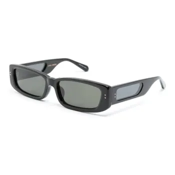 Linda Farrow Talita Rectangular Frame Sunglasses